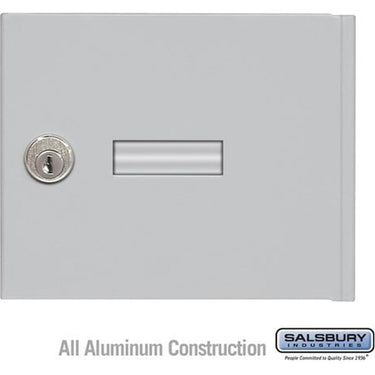 Replacement Door with Resettable Combination Lock - Standard A Size - for Cell Phone Locker - Aluminum by Salsbury – Aluminum – Master Key Lock by Salsbury