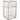 Rigid Clear Plastic Cube Boxes - 2-1/8"W x 2-1/8"L x 4-1/16"H / 1 Case (100 per Case)
