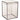 Rigid Clear Plastic Cube Boxes - 2-5/16"W x 2-5/16"L x 3-1/16"H / 1 Case (100 per Case)