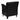 Rom Series Reception Chair / Black by BIGA