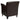 Rom Series Reception Chair / Brown by BIGA
