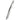 Rubis Stainless Steel with a Heart Slanted Tip Tweezer / 3.75"
