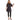 Salonchic - Lightweight Nylon Crinkle Stylist Jacket-Black