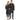 Scalpmaster Full Size Crinkle Nylon Uniform, Snap Black