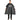 Scalpmaster Nylon Barber Cape with Imprint 46-1/2"X46-1/2", Velcro Black