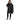 Scalpmaster Nylon Shampoo Cape 54" X 36", Velcro Black