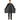 Scalpmaster Nylon Styling Cape 54" X 45", Velcro Black