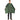Scalpmaster Nylon Styling Cape 54" X 45", Velcro Hunter Green