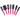 Scalpmaster Rebel Collection 7 Piece Brush Set with Carry Case