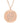 Serina & Company - Stainless Steel Rose Gold Sunflower Crystal Pendant | Aromatherapy Jewelry for Retail!