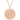 Serina & Company - Stainless Steel Rose Gold Swirls Pendant | Aromatherapy Jewelry for Retail!