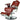 Seville Barber Chair with 27" Base Heavy Duty Hydraulic Pump by Pibbs