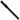Short Lip Brush - Black Handle + Black Bristles - 1.97" Long (50.1 mm) / 1,125 Pack