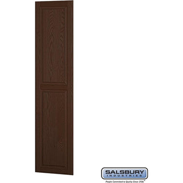 Side Panel - for 18 Inch Deep Solid Oak Executive Wood Locker by Salsbury – Dark by Salsbury