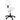 Silhouet-Tone Comfort Air-Lift Stool With Backrest / 17" to 22" Height