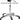 Silhouet-Tone Contoured Air-Lift Stool With Backrest / 17" to 22" Height