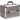 Silver Beige Glitter 4 Extendable Trays Professional Cosmetic Makeup Case With Dividers by TruCase