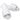 Slippers - Open Toe with Velcro Closure - Terry / Men's / White by Boca Terry