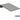 Sloping Hood - for 18-inch Wide Heavy Duty Plastic Locker - 1 Wide by Salsbury – Gray by Salsbury