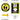 Social Distancing Bundle / (10) 12" Round Removable Floor Decal Stickers - Yellow + (2) Window Signs - Yellow + (1) Tape Measure + (1) Scraper