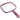 Soft 'N Style Picture Mirror / 6" X 7-1/2" Burgundy / Case of 12