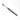 Spade Kolinsky Acrylic Brush / Black #12