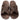 Sposh Cross Strap Sandal - Affordable & Sanitizable / Brown