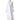 Sposh Microfiber Robe with Trim / White Solid Body + White Sapphire Paisley Trim