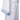 Sposh Microfiber Robe with Trim / White Solid Body + White Sapphire Paisley Trim