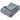 Sposh Plush Fleece Blanket - Blue Grey / 54"W x 80"L