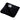 Sposh Treatment Room Terry Washcloth - 100% Ring Spun Cotton 400 GSM - BLACK / 13" X 13" - 12 Count