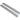 Standard Zebra Cushion Nail Files - 100/180 - White Center / 50 Pack by DHS Products