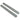 Standard Zebra Cushion Nail Files - 240/240 - White Center / 2,000 Mega Case by DHS Products