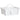 Storage Caddy - White / 4-1/8"H x 10-1/4"W x 9"D by DL Pro