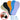 Strapless Disposable Slippers / 120 Pair Bulk Pack Case / Assorted Colors