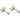 Studex Stainless Steel Silver Mini Tiffany Cubic Zirconia
