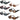 Sunglasses Thick Giselle Square / Assorted Colors/Styles - 1 Pair
