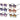 Sunglasses VG Square Shape Assorted / 1 Pair - For Retail!