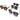 Sunglasses Wide Frame - Assorted Colors / 1 Pair