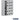 Surface Mounted Cell Phone Storage Locker with 15 A Doors (14 usable) in Aluminum - Keyed Locks by Salsbury – Aluminum – Resettable Combination Locks by Salsbury