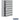 Surface Mounted Cell Phone Storage Locker with 28 A Doors (27 usable) in Aluminum - Keyed Locks by Salsbury – Aluminum – Resettable Combination Locks by Salsbury