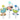 Swig Life Straw Topper Set / Funky Chicken