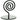 Swirl Metal Sign Holder / 2"