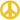 Tanning Body Stickers - Peace Sign / 1,000 per Roll