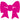 Tanning Body Stickers - Pink Bow / 1,000 per Roll