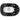Teleties Flat Clip Round Quilt Small - Jet Black