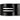 Teleties Rectangle Flat Jet Black Hair Clip / Medium