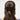Teleties Rectangle Flat Jet Black Hair Clip / Small