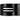 Teleties Rectangle Flat Jet Black Hair Clip / Small