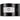 Teleties Rectangle Flat Jet Black Hair Clip / Small